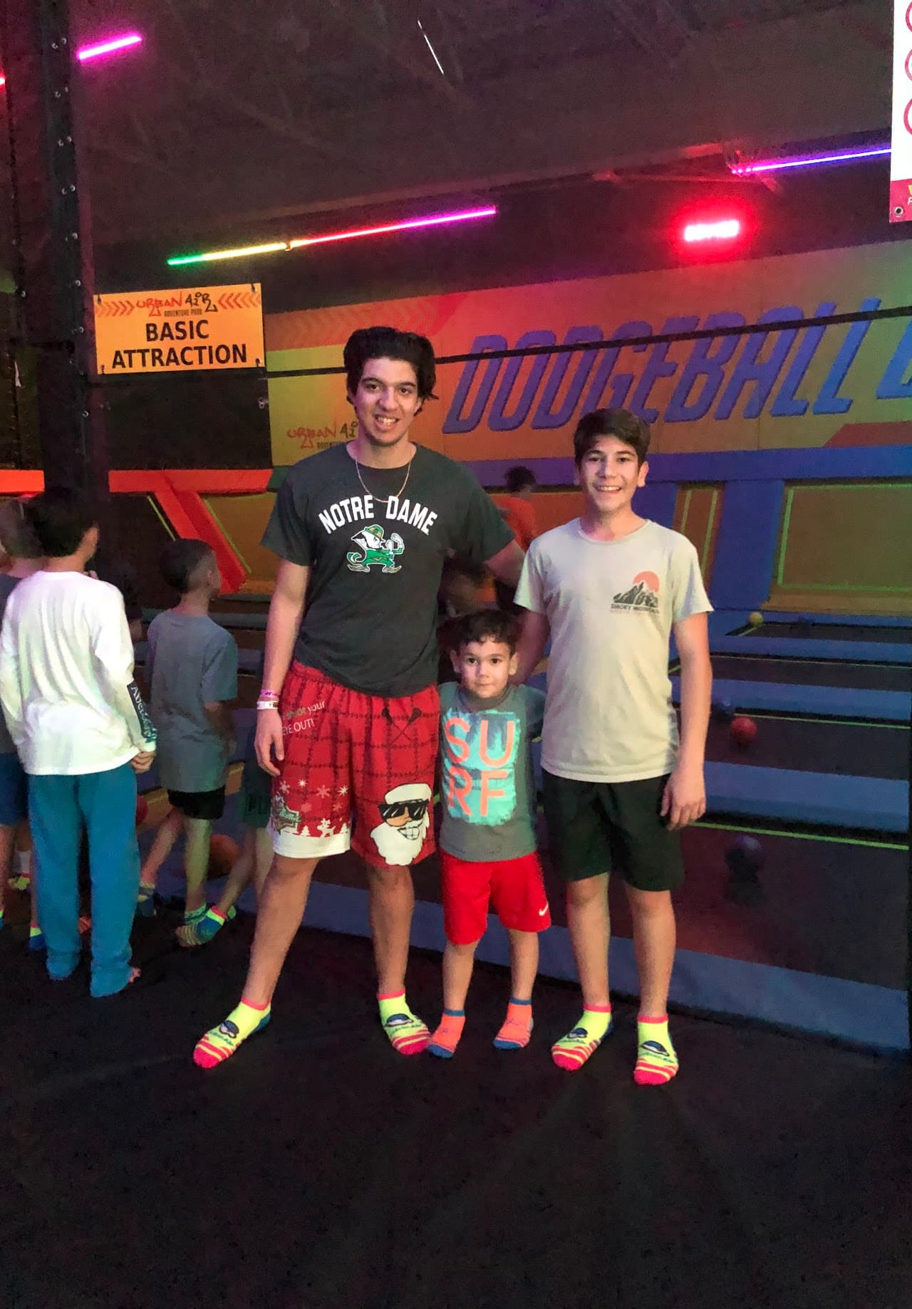 Ryan and a friend at a school field trip